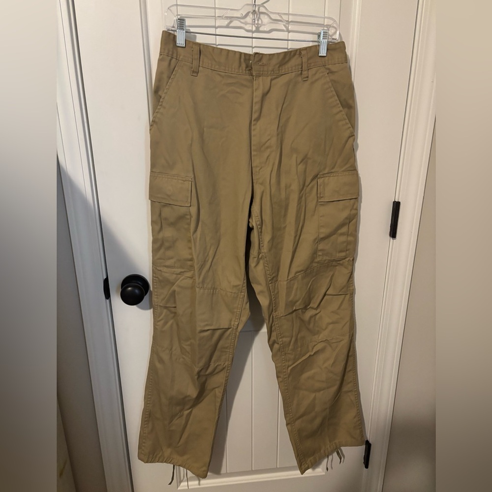 Men's Tan Cargo Pants